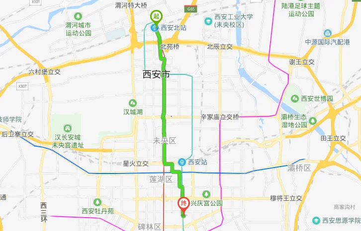 西安北站到西安建筑科技大学怎么走（到西安建筑科技大学坐地铁）