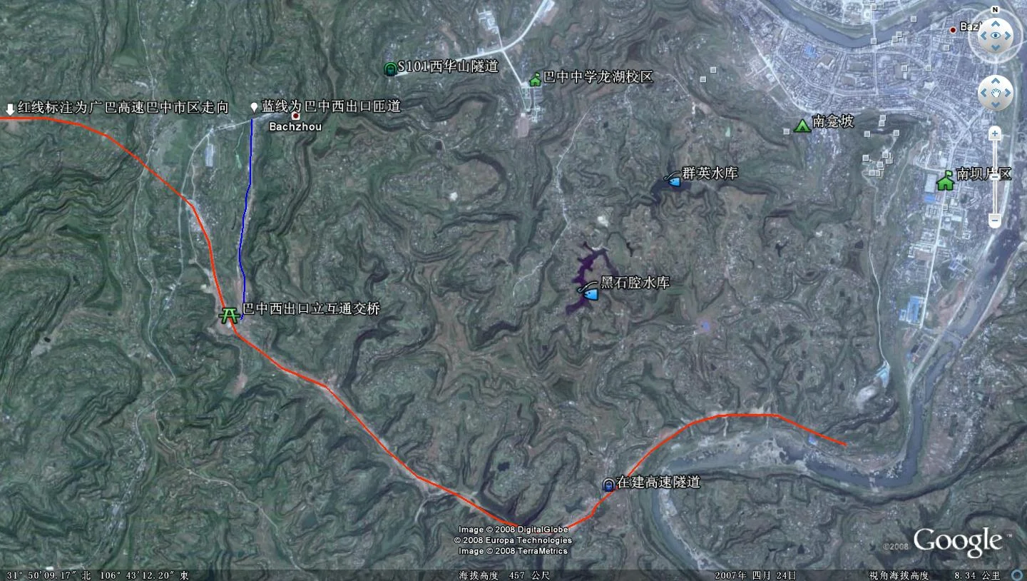 南绵铁路的研究过程（广巴达城际铁路规划）5