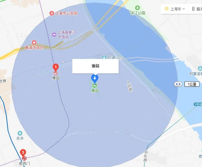 上海地铁10号线豫园站 几号出口出来离城隍庙近啊出口出来怎么走（豫园到东安路几号地铁站）2