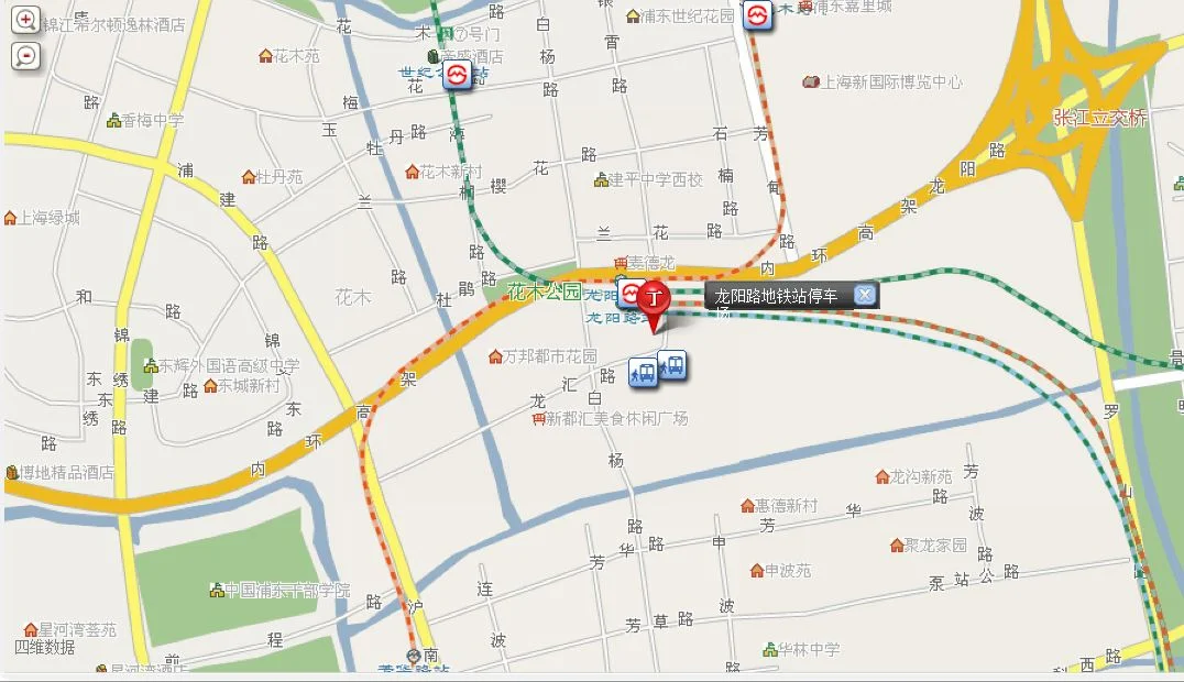 上海浦东北蔡龙阳路地铁站有几个出口(星巴克龙阳路地铁站)2