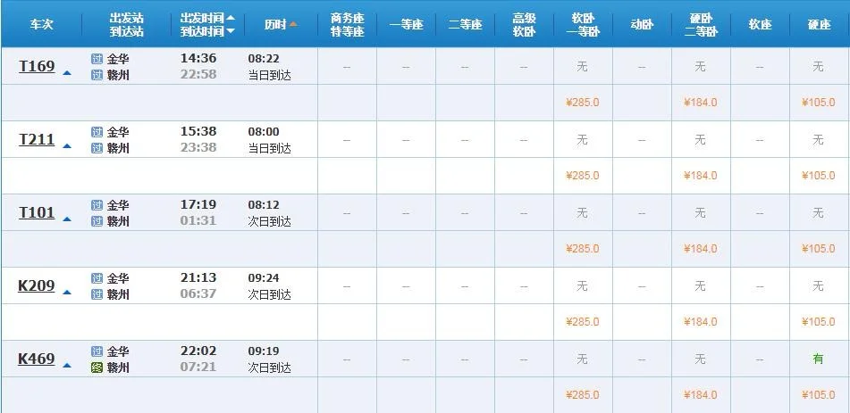全国哪些城市开通了高铁（金华到江西高铁）5