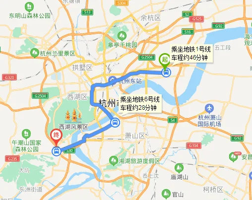 杭州东站到中国美院象山校区怎么走（杭州美院象山校区最近地铁站）