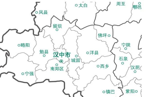 西安到成都的高铁经过些什么地方（汉中铁路地图）