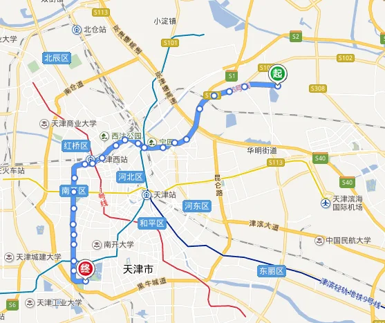 天津地铁六号线(地铁六号线图天津市)1