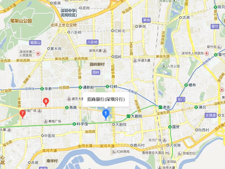深圳市景田地铁站d出口招商银行是什么支行（招商银行深圳福田支行地铁出口）
