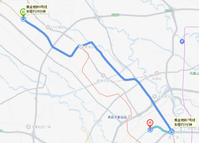 成都市地铁6号线站点详细站各(成都地铁6号线尚锦路站)3