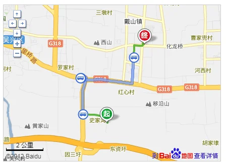 南浔到湖州101线路的时刻表和沿途站点（八里店高铁站）2