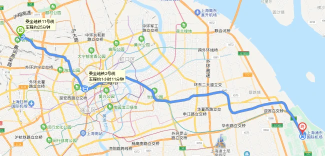 在南翔镇坐地铁怎么到浦东机场(南翔坐地铁到浦东机场T1需要多少时间)2