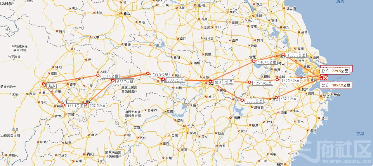 沪汉蓉铁路的二线：沪汉蓉高速铁路（沪蓉高铁二线）2