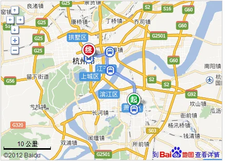 萧山人民广场地铁站到杭州东站地铁站怎么走（杭州人民广场地铁站到西湖）3