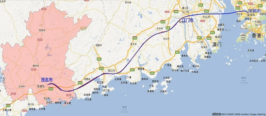 深茂铁路跨江大桥（深中通道）反对什么支持什么（深湛铁路规划）2