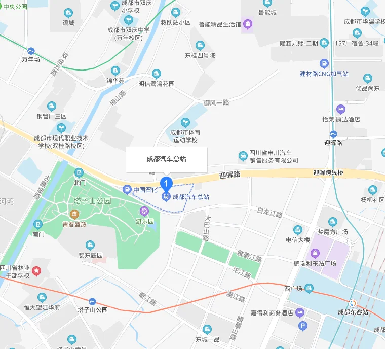 成都客运站在哪个地铁站(成都汽车总站地铁站)1