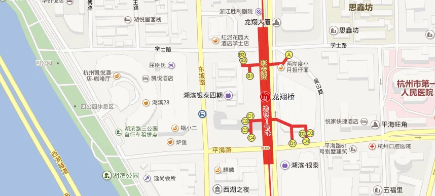 杭州下沙地铁站有哪些站点（杭州下沙坐地铁到西湖经过几站）3