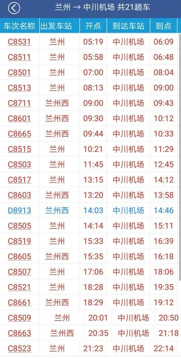 兰州西关十字的地铁去中川机场线路(马滩地铁到兰州机场多少时间)2