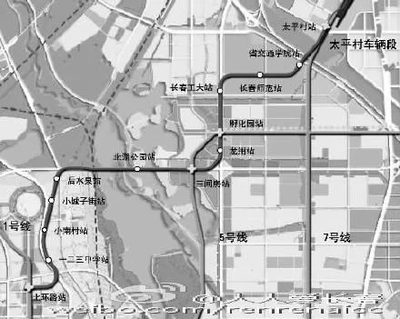 长春市地铁规划图(长春城市轨道交通总体规划)1
