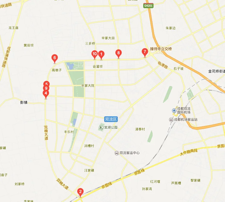 成都地铁2号线是从哪里到哪里经过哪些地方（成都双楠地铁站位置）