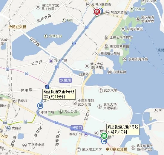 从广埠屯打车到武汉火车站要多久大概多少钱（广埠屯到武汉火车站地铁）