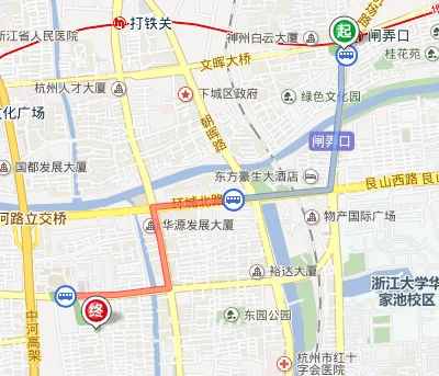 杭州地铁2号线人民广场站有几个出口（中河北路地铁c出口）