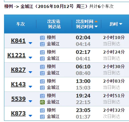 在广西河池去柳州坐高铁坐什么车最快（河池到柳州高铁）3