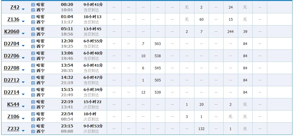 西宁有高铁吗（哈密西宁高铁）