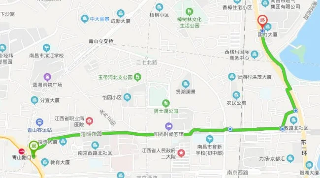 杭州地铁青山湖站乘什么公交车到青山湖区景区（杭州青山湖地铁站地址）3