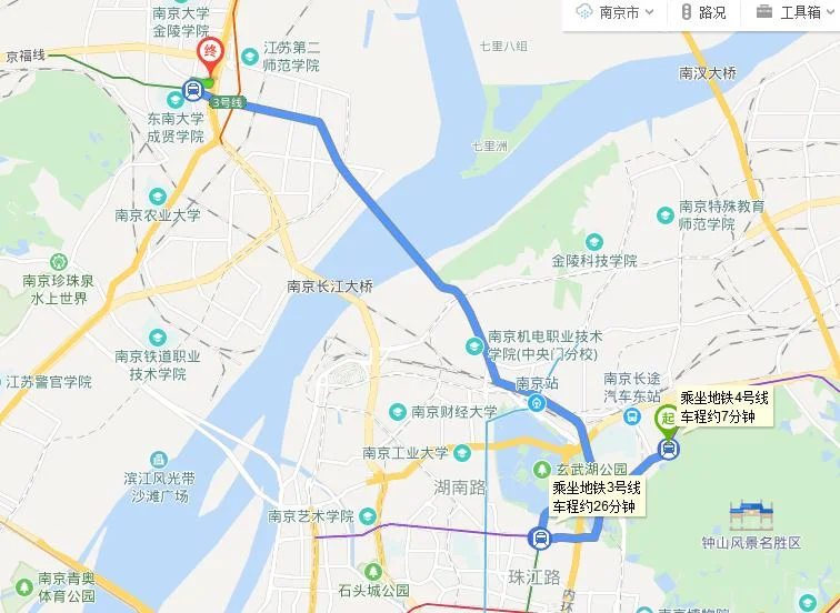 南京南站到蒋王庙皮肤研究所最快的路线坐地铁几号线（南京蒋王庙怎么走地铁）3