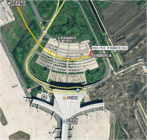 天津站到天津机场坐几号线地铁（天津机场地铁2号线路图）