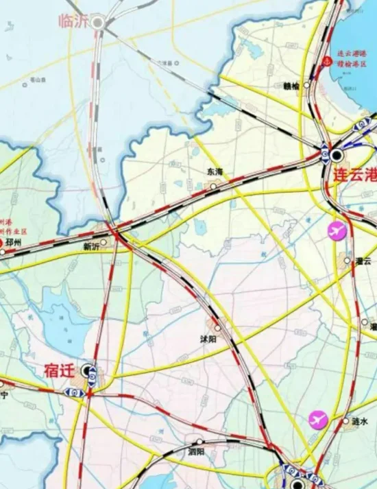 江苏铁路的2020年我省铁路发展规划（沭阳铁路规划）2