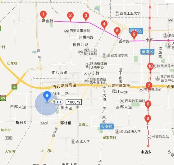 从西安北站出站怎么坐地铁（西安北到长里村地铁）2