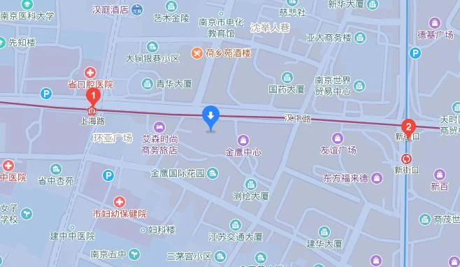 请问去南京珠江路金鹰天地乘地铁1号线在珠江路站下从几号出口出去谢谢（南京江宁金鹰地铁怎么走）
