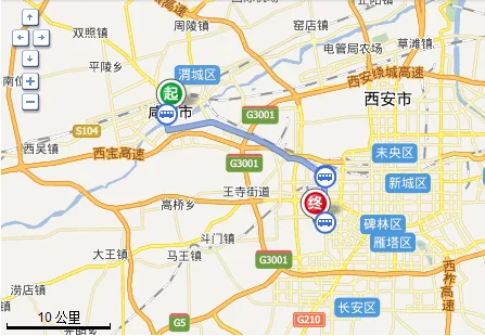 西安地铁几号线到后围寨（鱼化寨到后卫寨地铁线路）