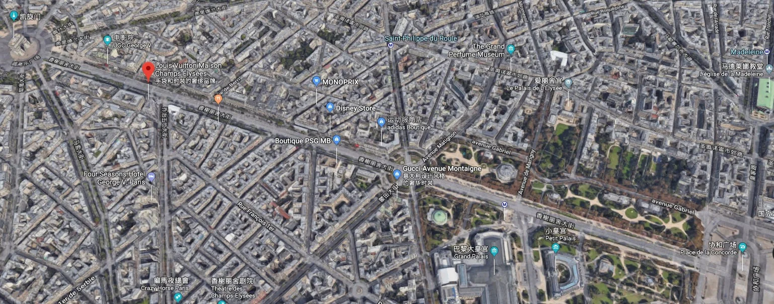 巴黎如何乘坐地铁（巴黎凯旋门附近地铁站）