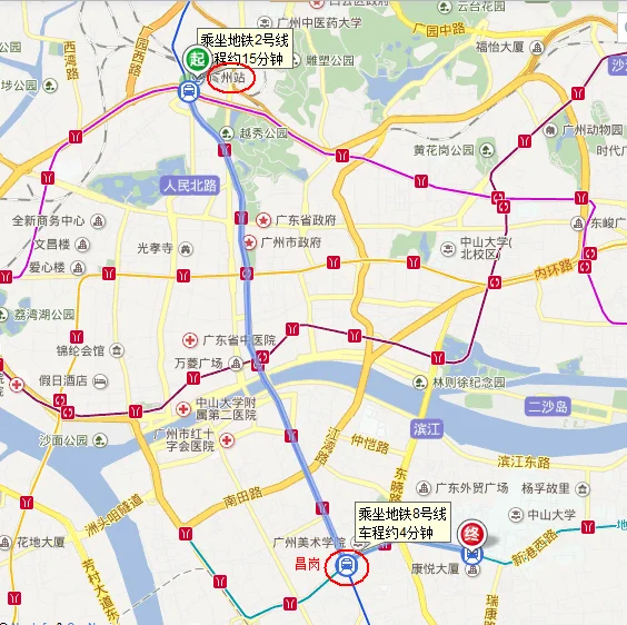 广州火车站至中大地铁口应怎么坐地铁（广州火车站到中大怎么坐地铁）