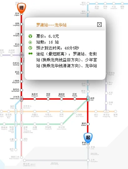 龙华地铁站到深圳火车站坐几号线（深圳火车站地铁到龙华站线路门点）2