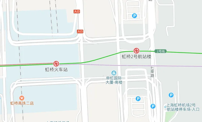 地铁2号线至虹桥机场哪（地铁2号线哪站离新桥机场最近）