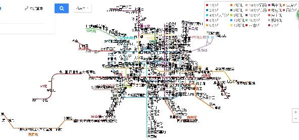 北京地铁线路图(北京地铁图大全)2