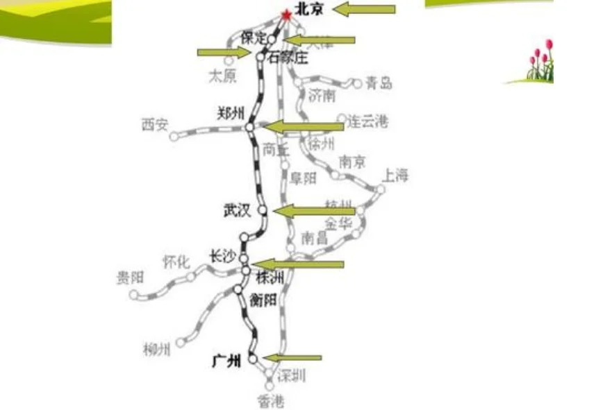 全国列车线路图（柳贺韵铁路线路图）1