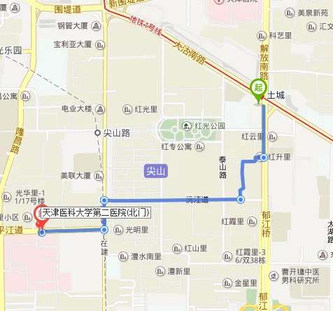 天津地铁哪个站离天津医科大学附属二院近（天津河西二附医院地铁）