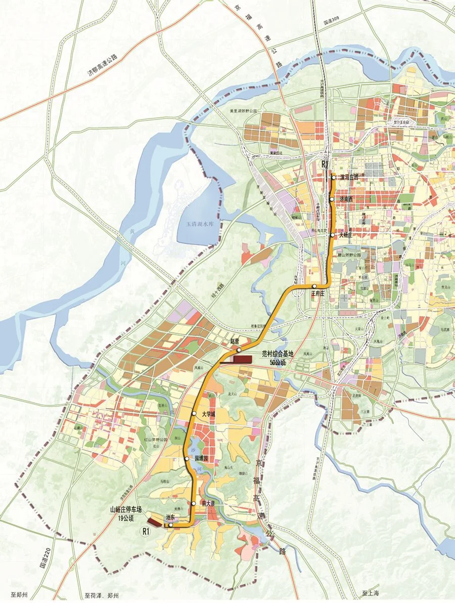 济南地铁r3号线二期什么时候开工（济南市轨道交通R3绿化）