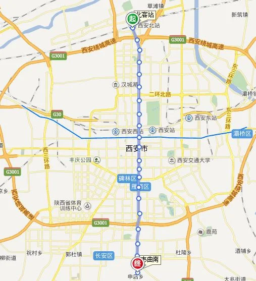 西安地铁二号线的线路有那些站点（西安地铁二号线华山分厂）