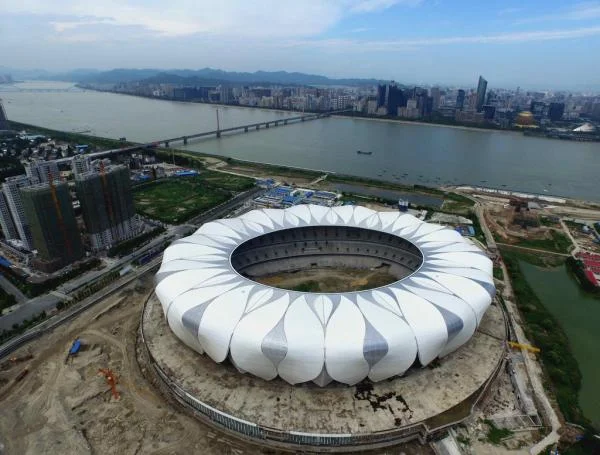 杭州地铁一号线到哪下车到黄龙体育中心（杭州体育馆场地铁）