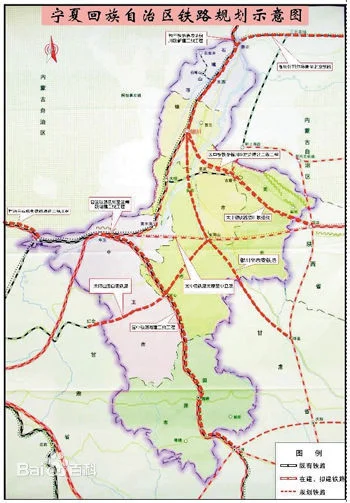 宝中铁路的铁路绿化(宝中铁路二线宁夏段)2