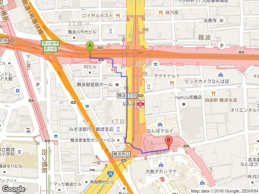 大阪地铁时刻表及如何对应坐车（大阪铁路线路图）