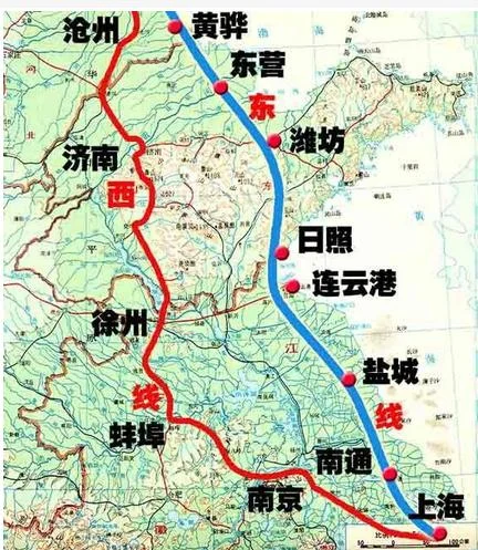 江苏经济发达为何当年京沪铁路不走苏北而走安徽（民国京沪铁路）4