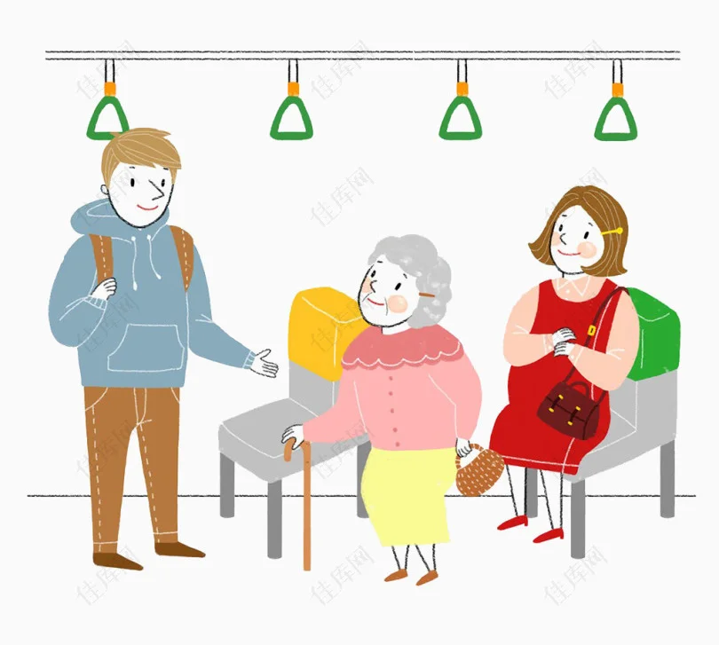 上海地铁上一白发老人怒斥乘客不让座事件具体有何细节(上海地铁老人道德绑架)6