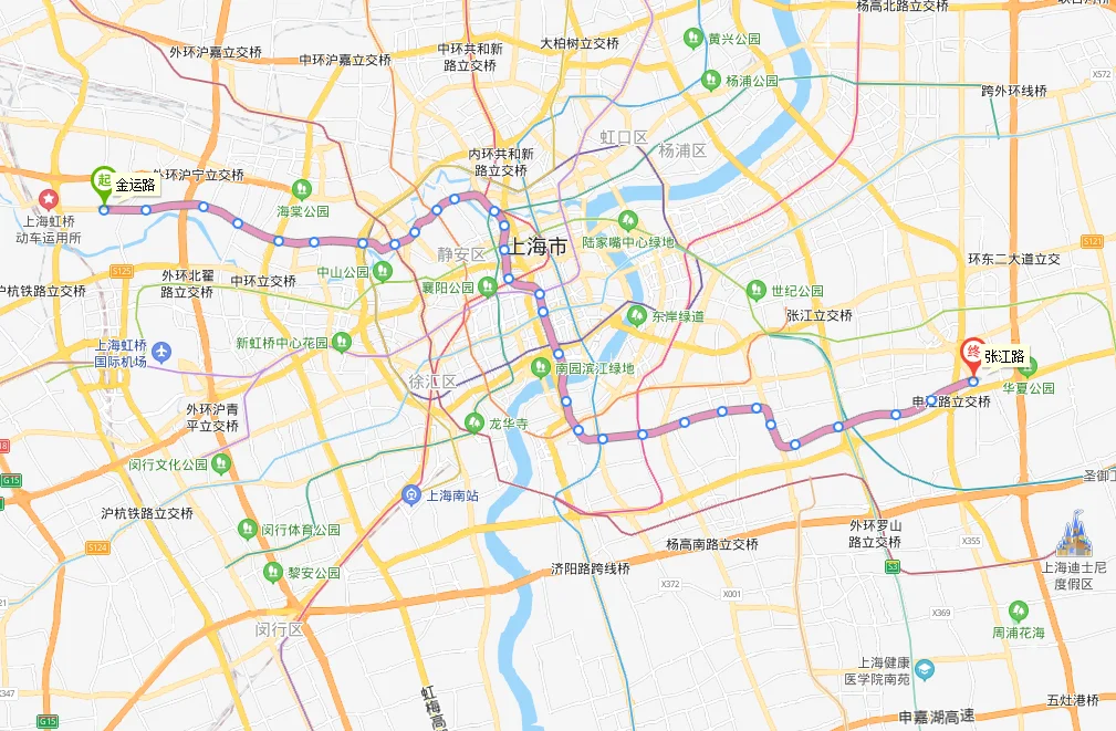 上海地铁13号线各站站名（上海地铁13号线线路图好）3