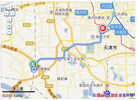 天津地铁3号线天津站到西康路站大概多长时间（地铁西康路到天津西站）1
