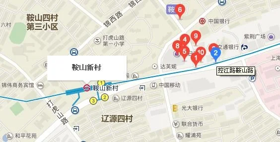 上海地铁八号线杨浦路下车到新华医院哪个出口（控江路地铁出口）3