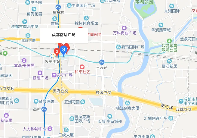 成都南站就是地铁站吗（高铁成都南是哪个地铁站）