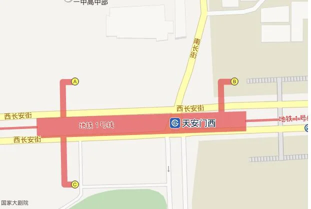 地图上地铁口标识上海（地图显示地铁出口）